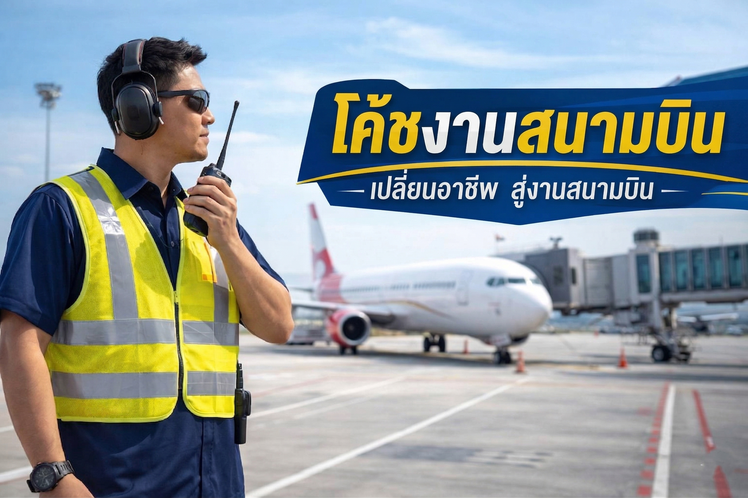 การปฏิบัติงานหน้าเครื่อง Nok Air